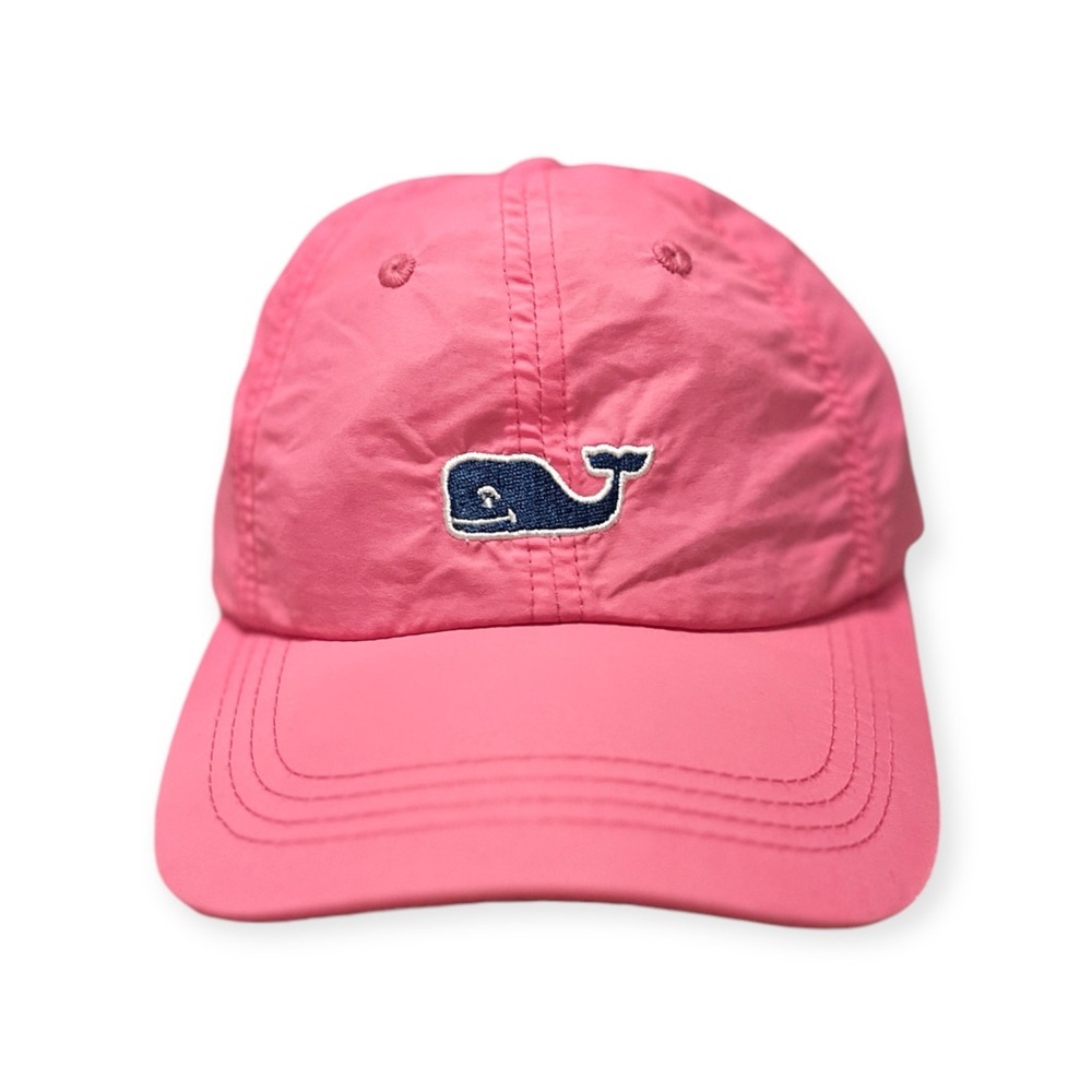 Vineyard Vines Classic Logo Pink Baseball Hat